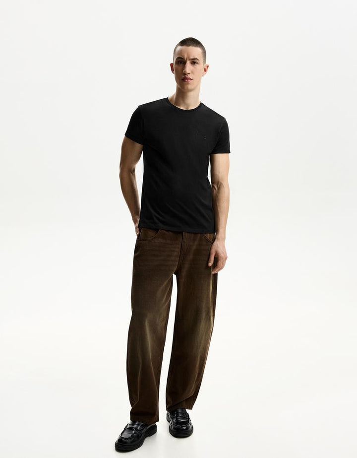 Tricou BERSHKA, negru
