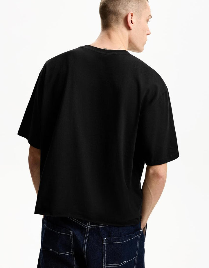Tricou BERSHKA, negru