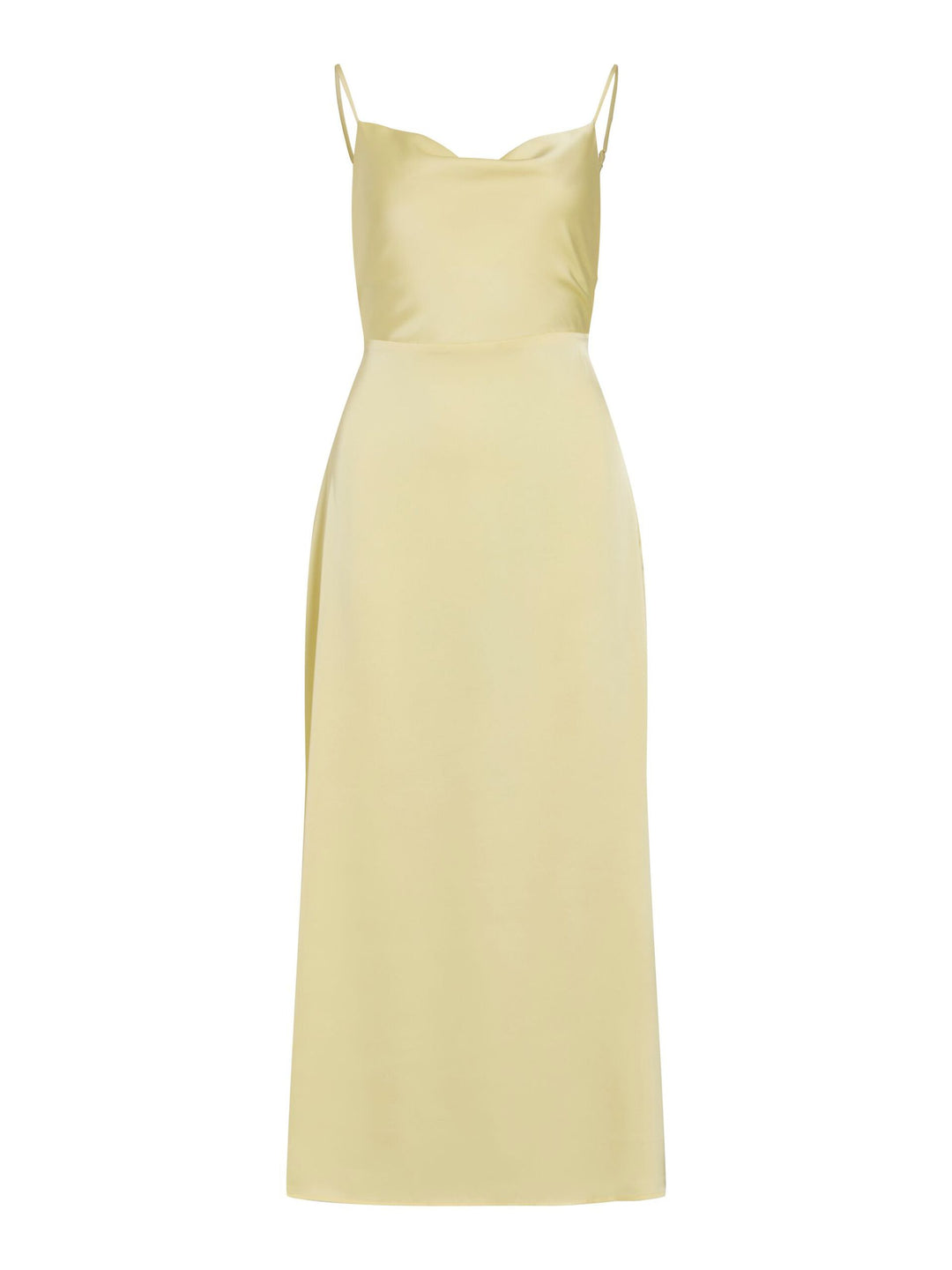 Rochie midi VILA, galben
