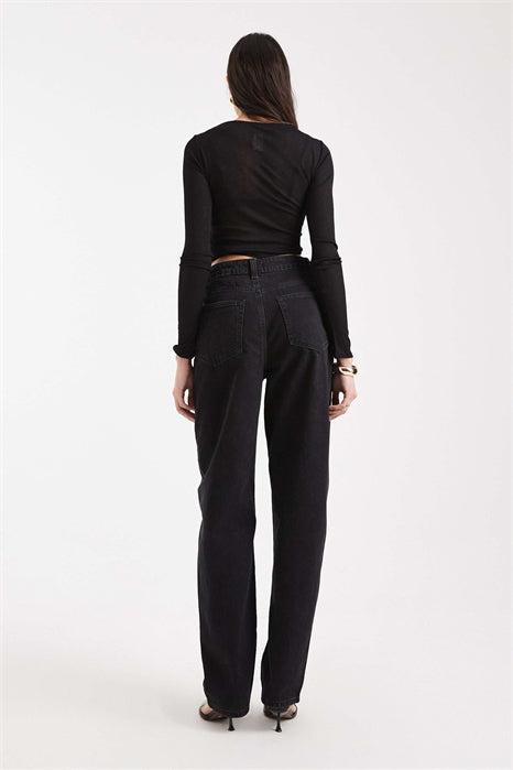 Jeans ASOS, negru