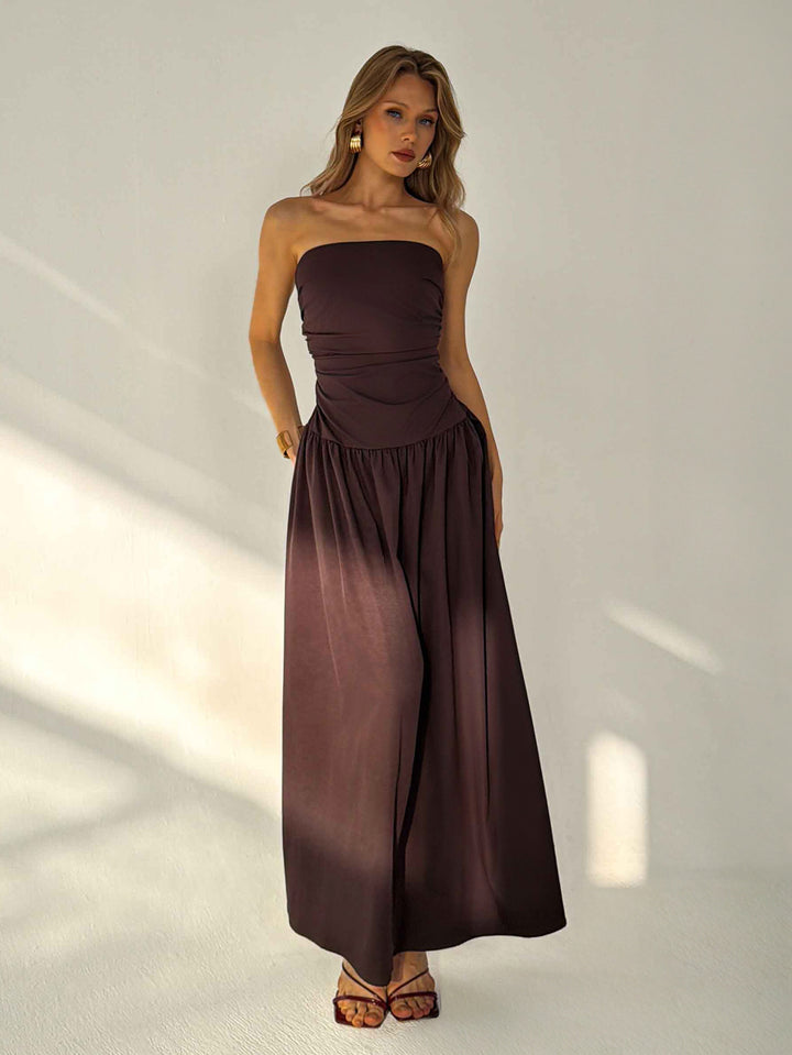 Rochie midi SHEIN, vișiniu