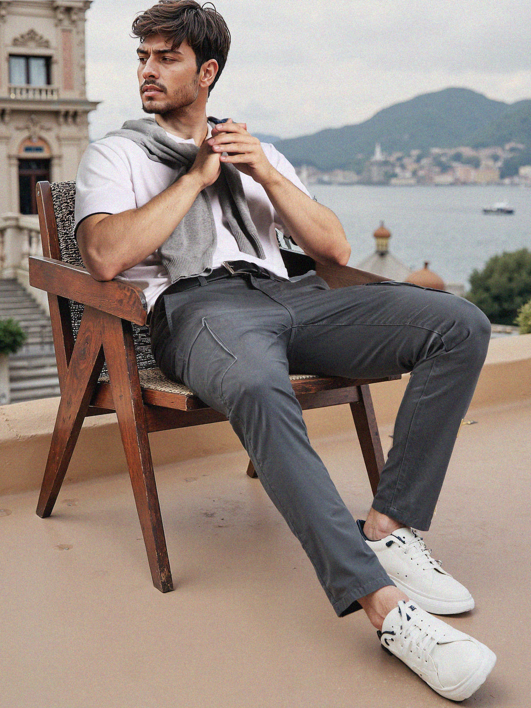 Pantaloni SINSAY, gri