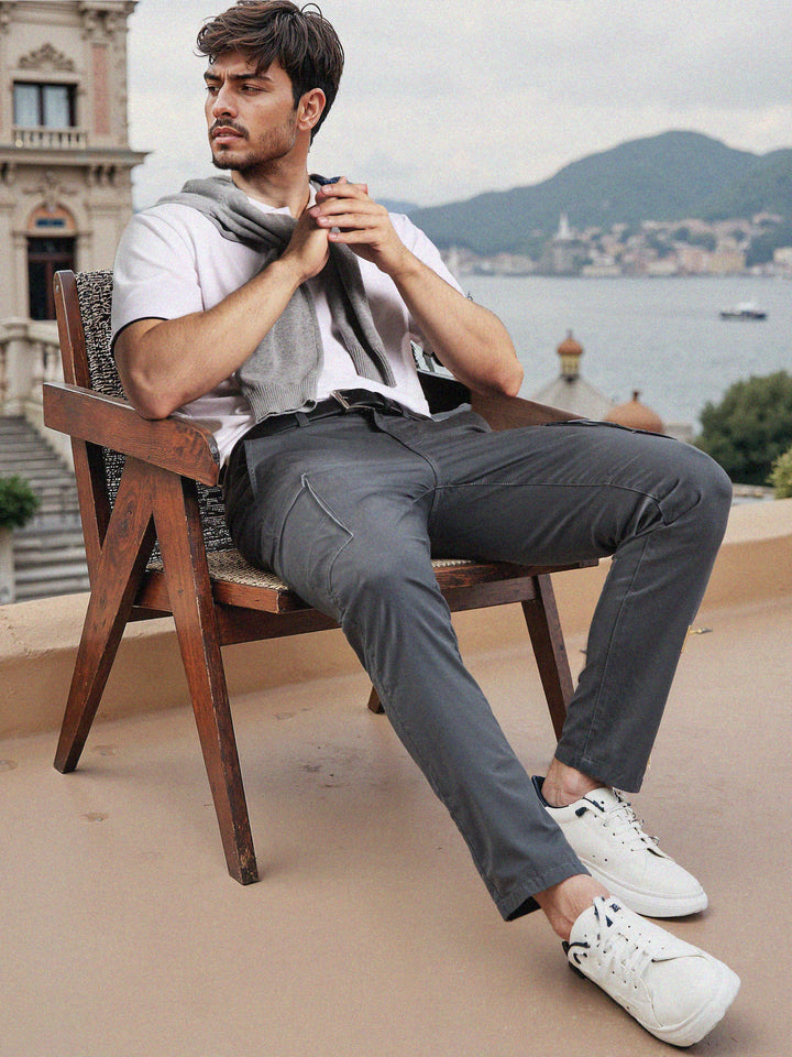 Pantaloni SINSAY, gri