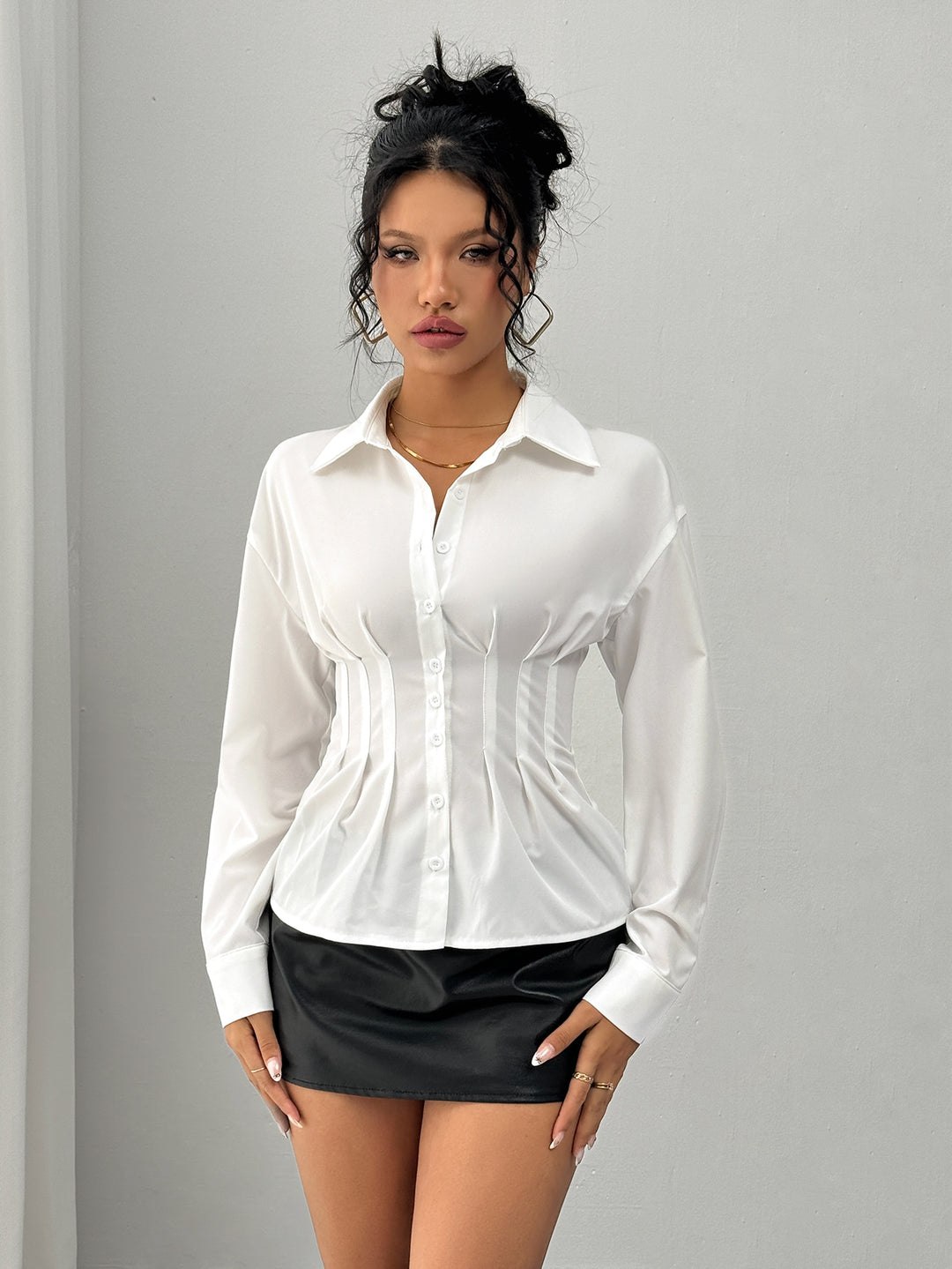 Bluza dama SHEIN, alb
