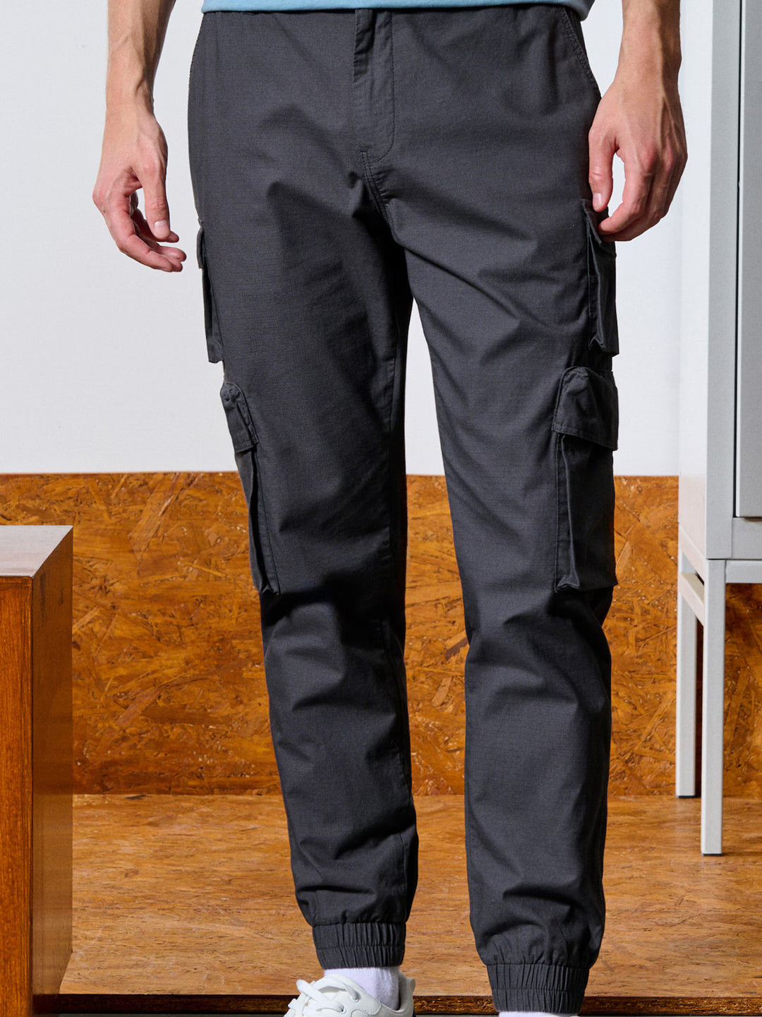 Pantaloni SINSAY, gri