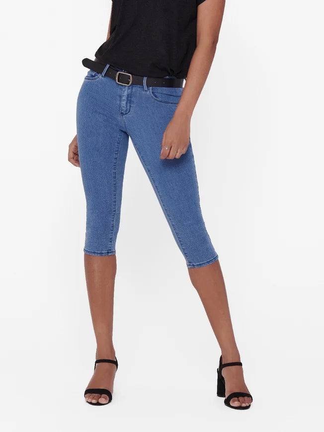Jeans 3/4 ONLY, albastru
