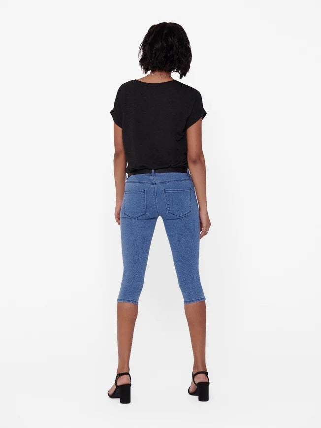 Jeans 3/4 ONLY, albastru