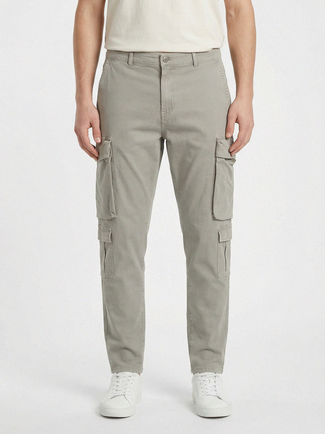 Pantaloni SINSAY, gri