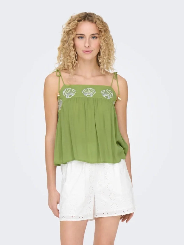 Top ONLY, verde