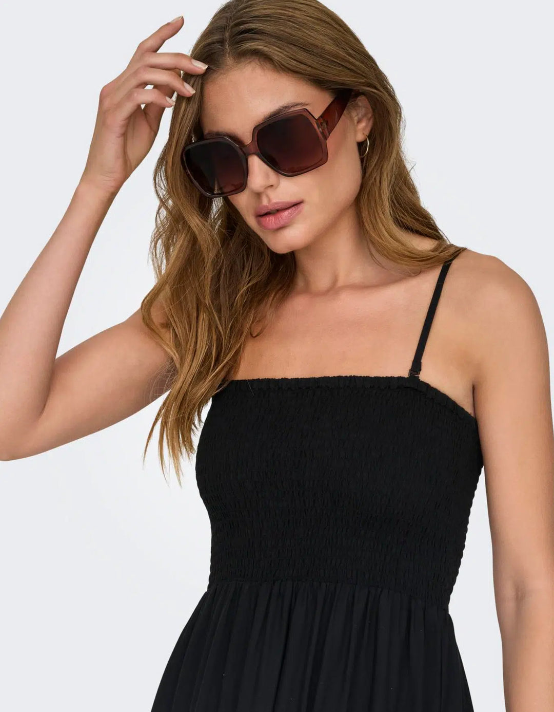 Rochie midi ONLY, negru
