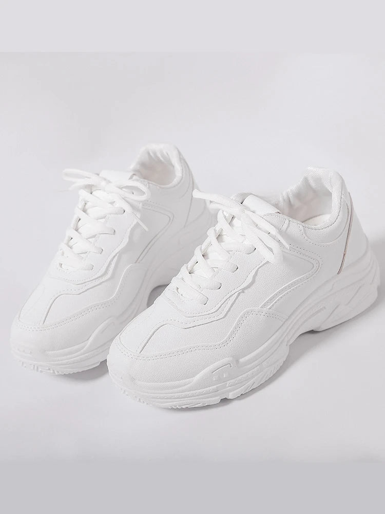 Pantofi sport SHEIN, alb