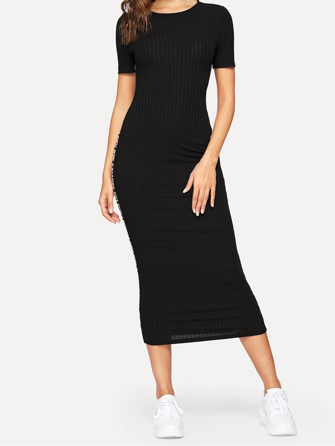 Rochie maxi SHEIN, negru