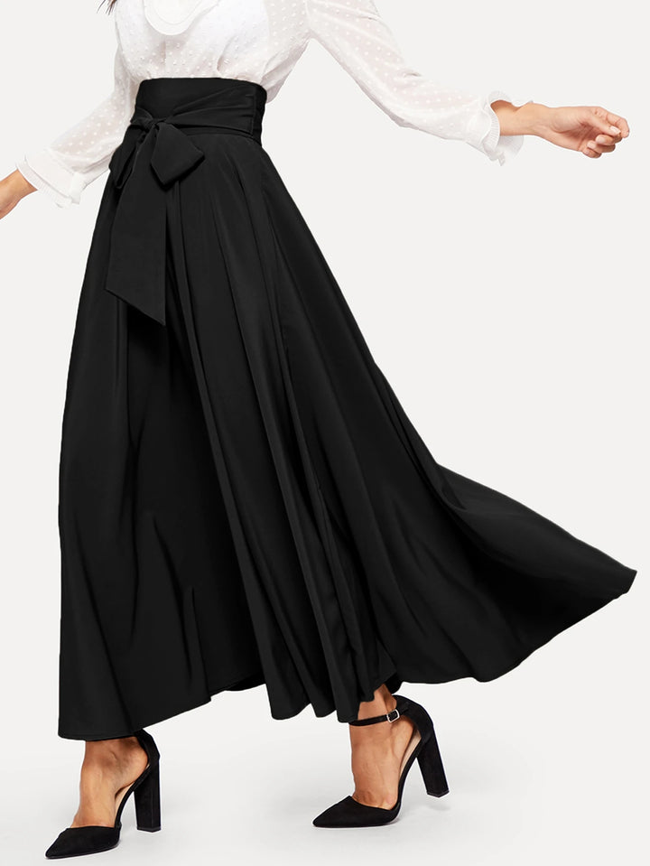 Fustă maxi SHEIN, negru