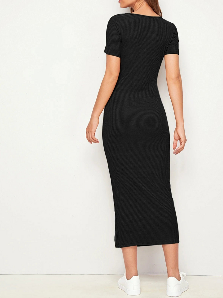 Rochie midi SHEIN, negru