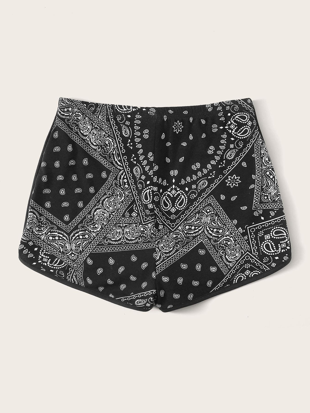 Pantaloni scurți SHEIN, negru