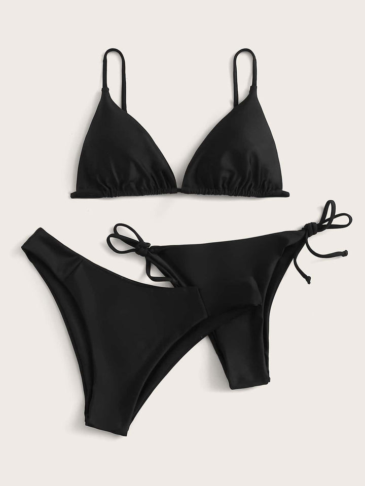 Set bikini SHEIN, negru