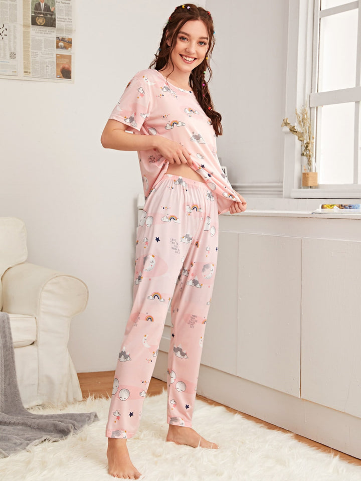 Pijama SHEIN, roz