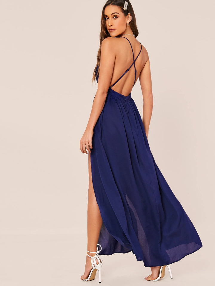 Rochie midi SHEIN, albastru