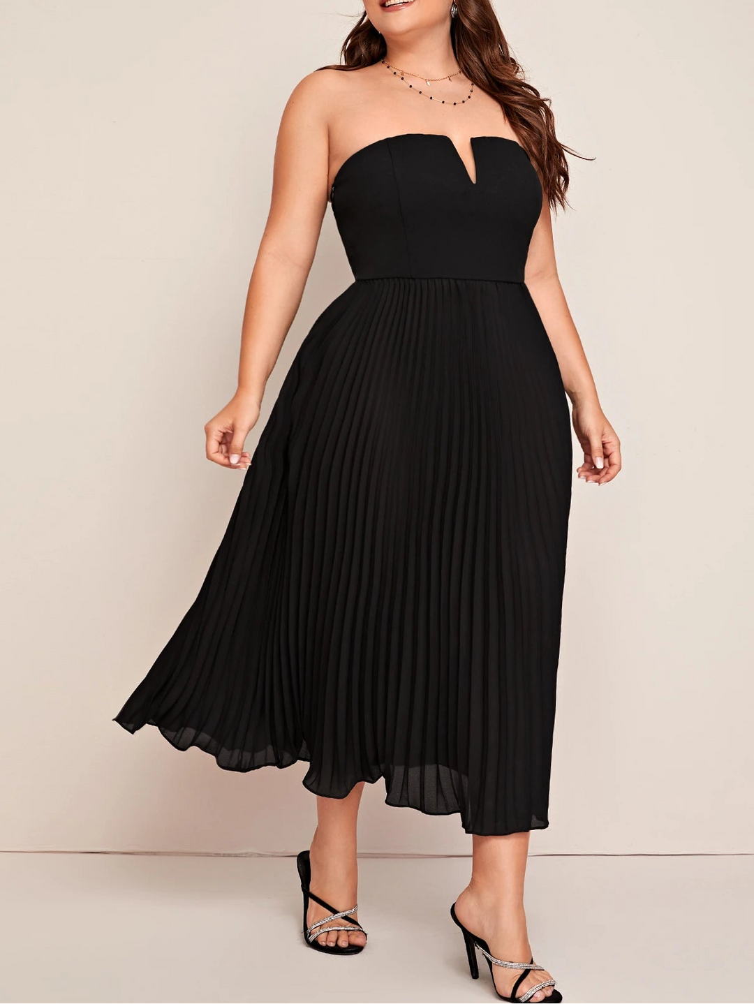 Rochie midi SHEIN, negru