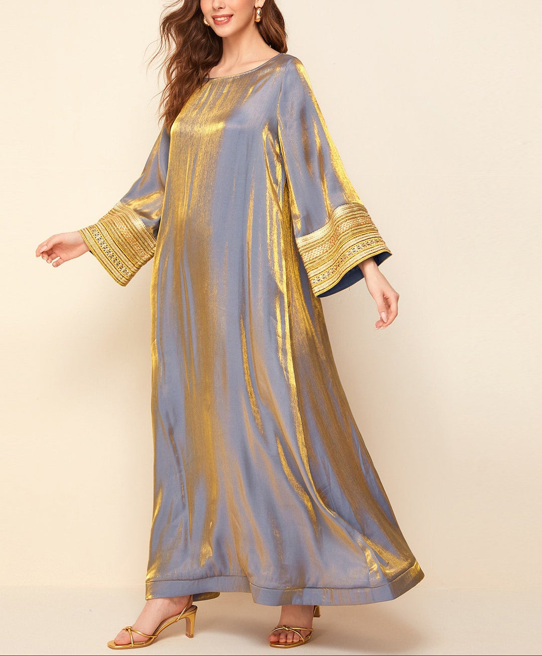 Rochie maxi SHEIN, mix culori