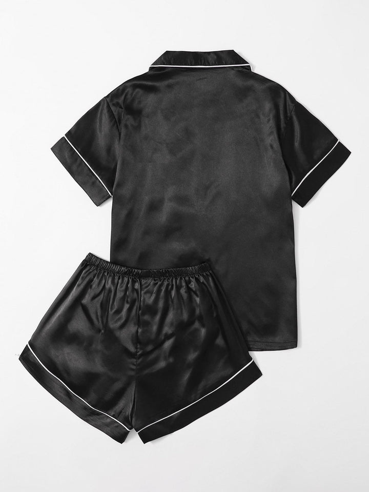 Pantaloni de pijama SHEN, negru