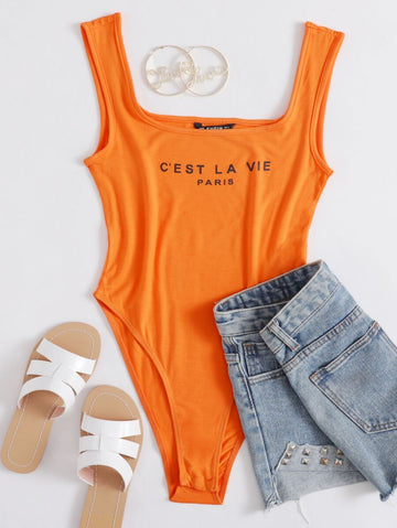 Body SHEIN, narancssárga