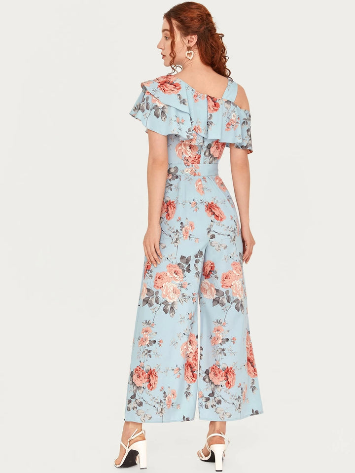 Salopetă lungă SHEIN, albastru
