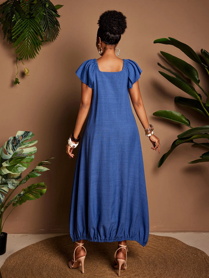 Rochie maxi SHEIN, albastru