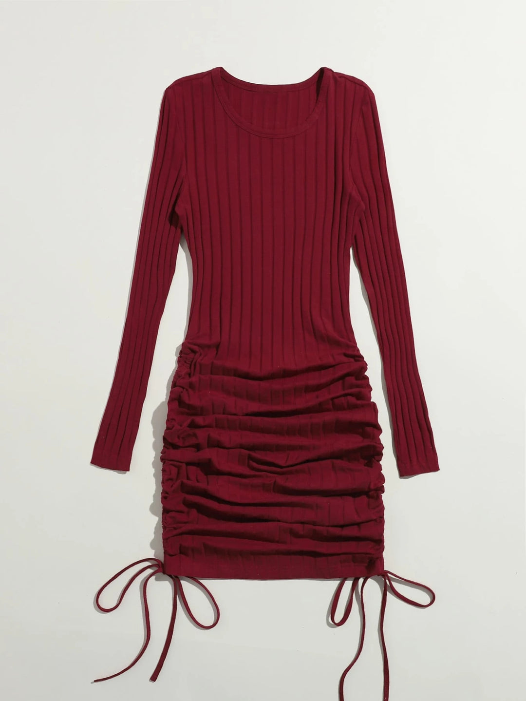 Rochie midi SHEIN, vișiniu