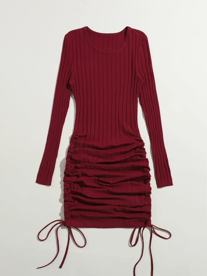 Rochie midi SHEIN, vișiniu