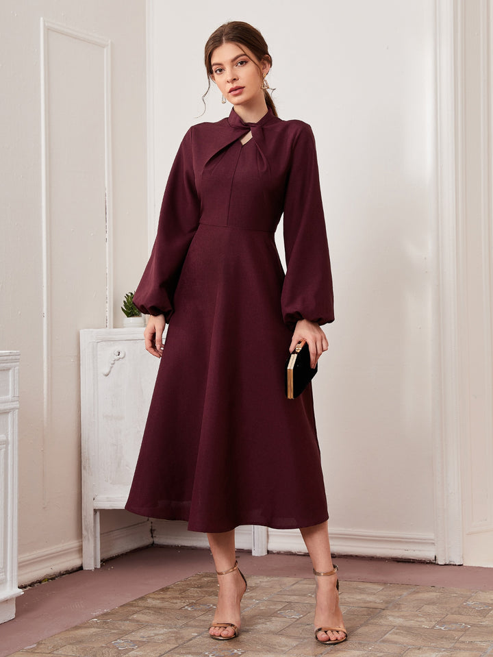Rochie maxi SHEIN, vișiniu
