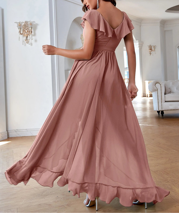 Rochie maxi SHEIN, roz