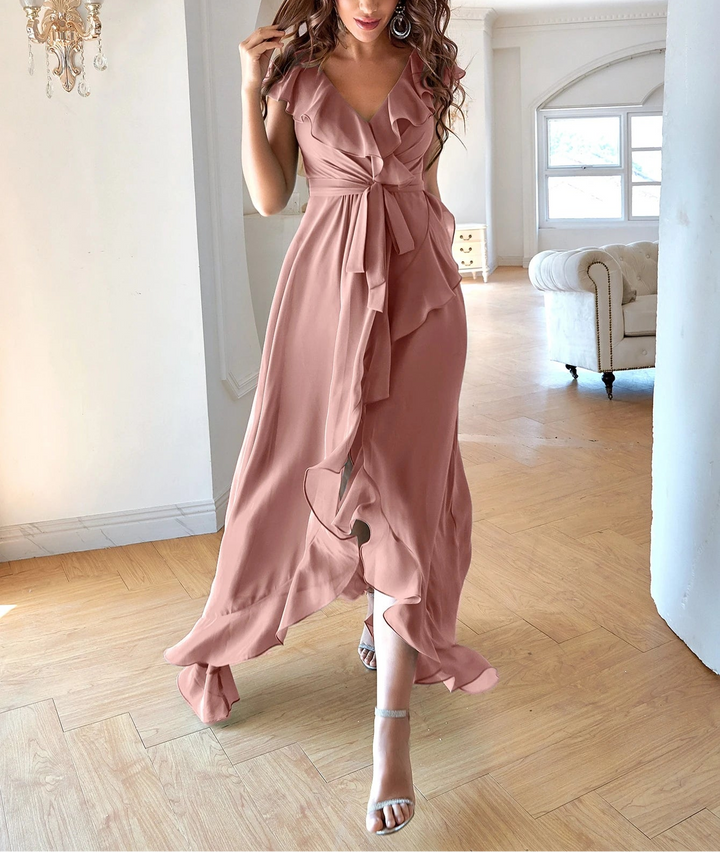 Rochie maxi SHEIN, roz