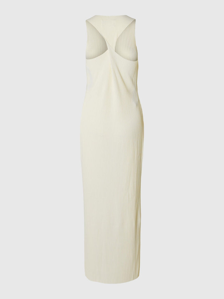 SELECTED maxi ruha, krém