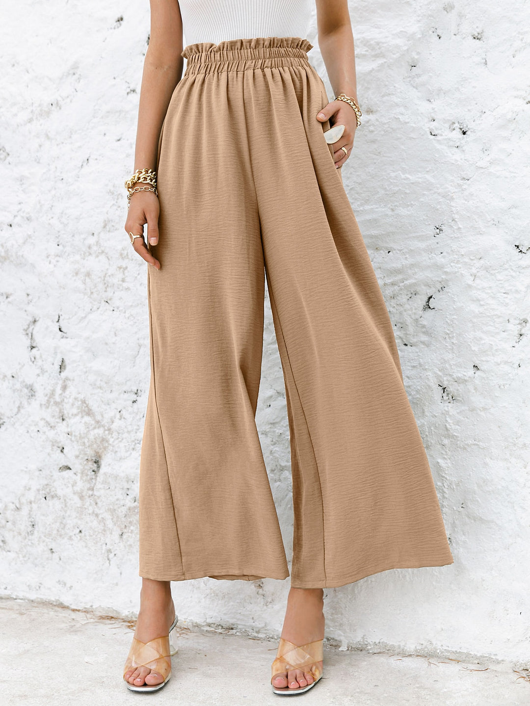 Pantaloni SHEIN, kaki