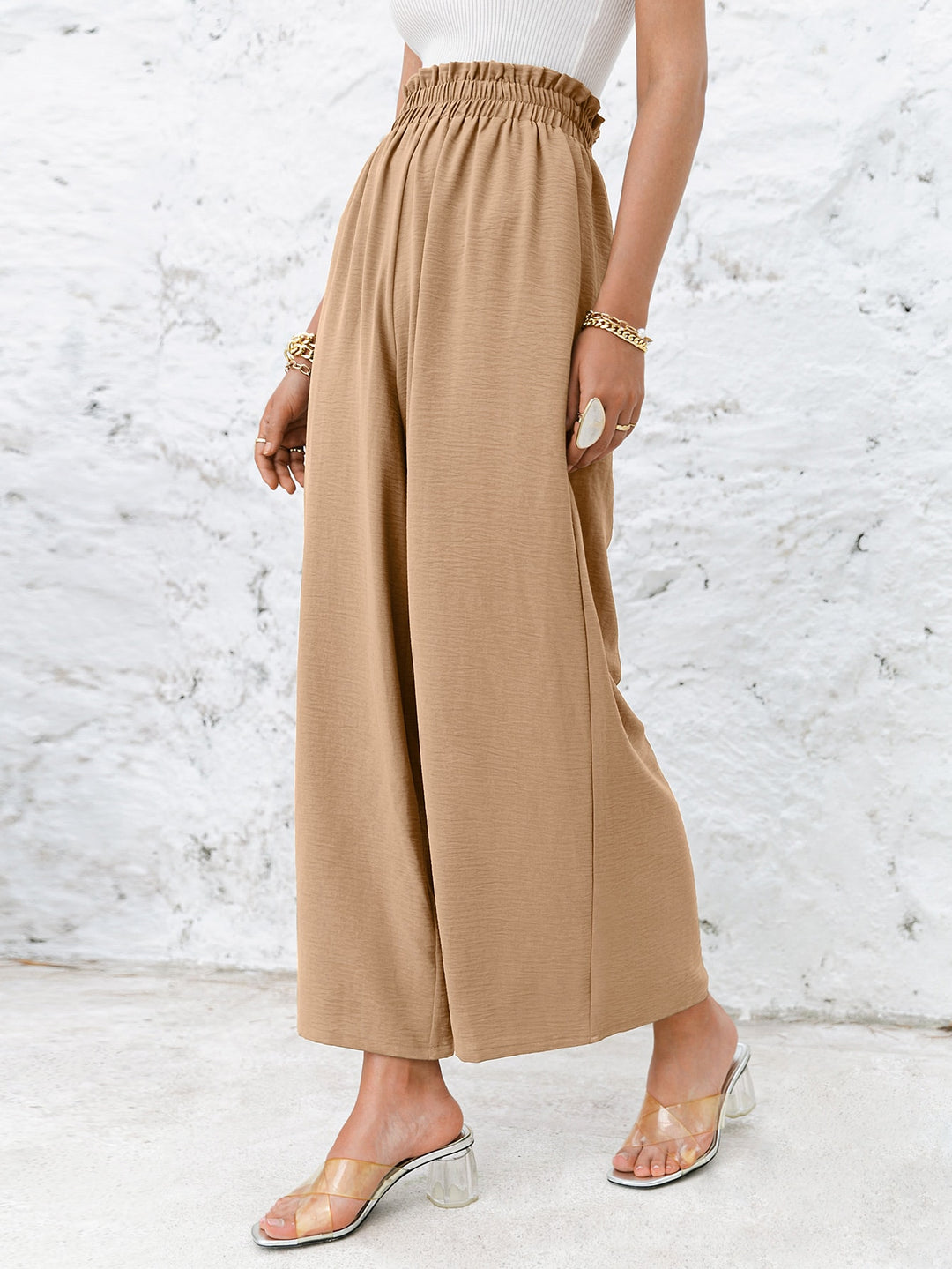 Pantaloni SHEIN, kaki
