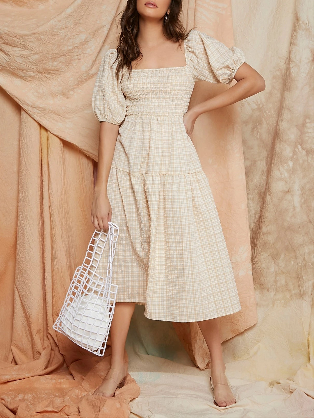 Rochie maxi SHEIN, mix culori
