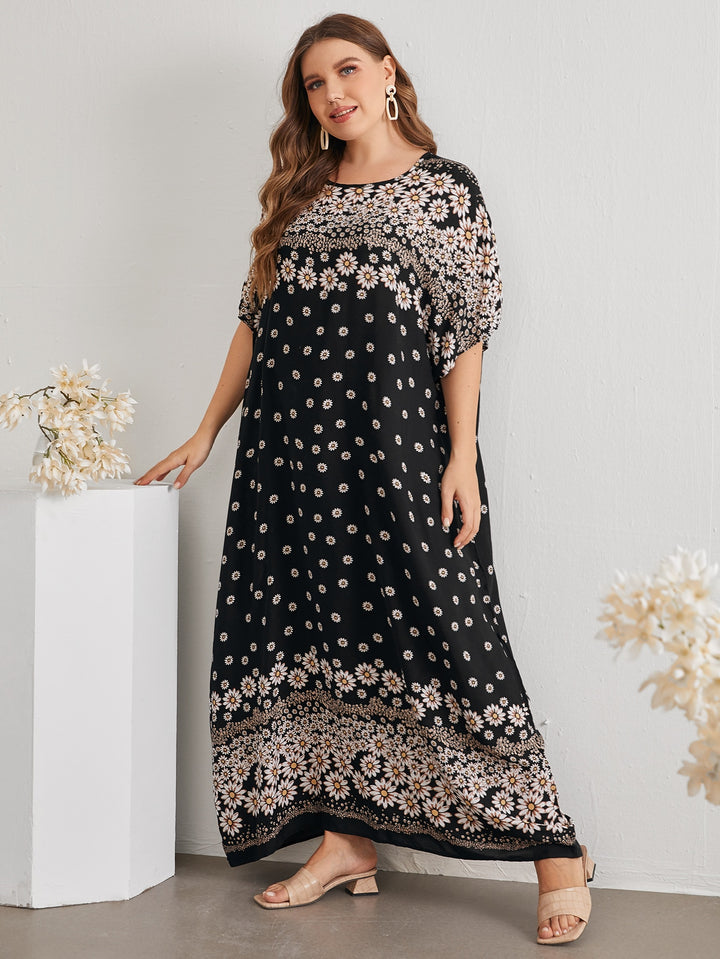 Rochie maxi SHEIN, mix culori