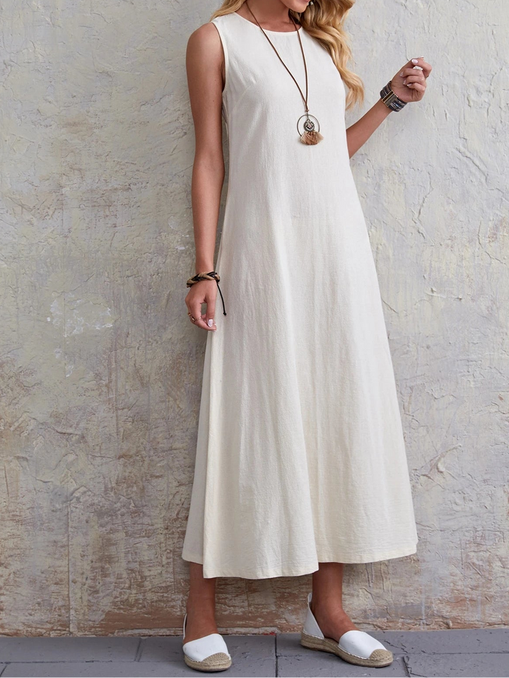 Rochie midi SHEIN, bej