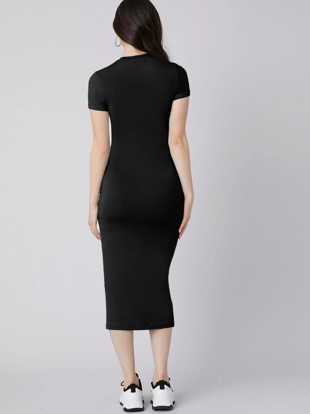 Rochie midi SHEIN, negru