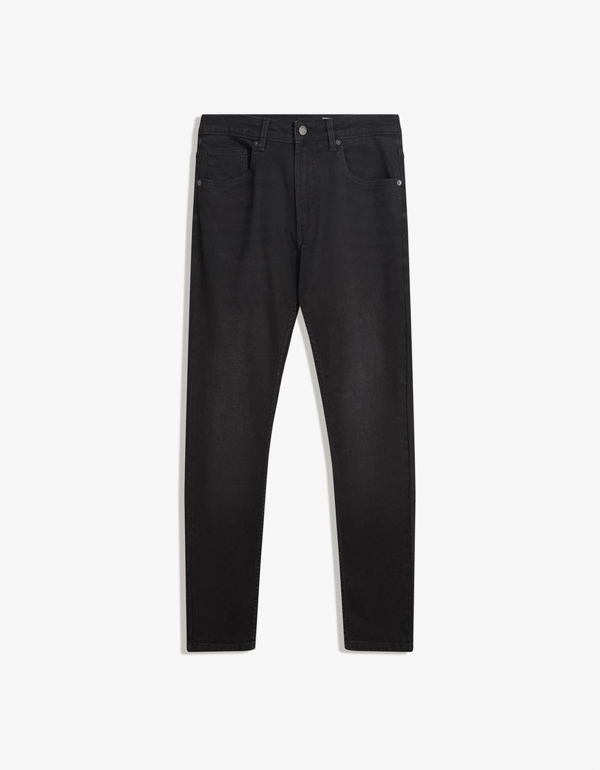Jeans BERSHKA, negru