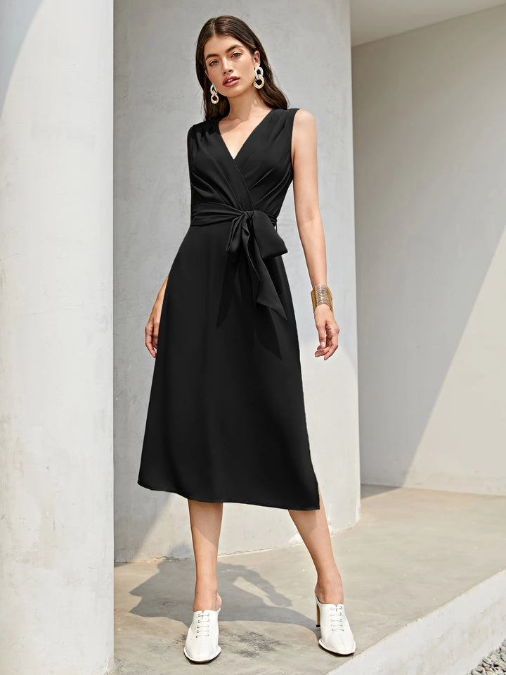 Rochie midi SHEIN, negru