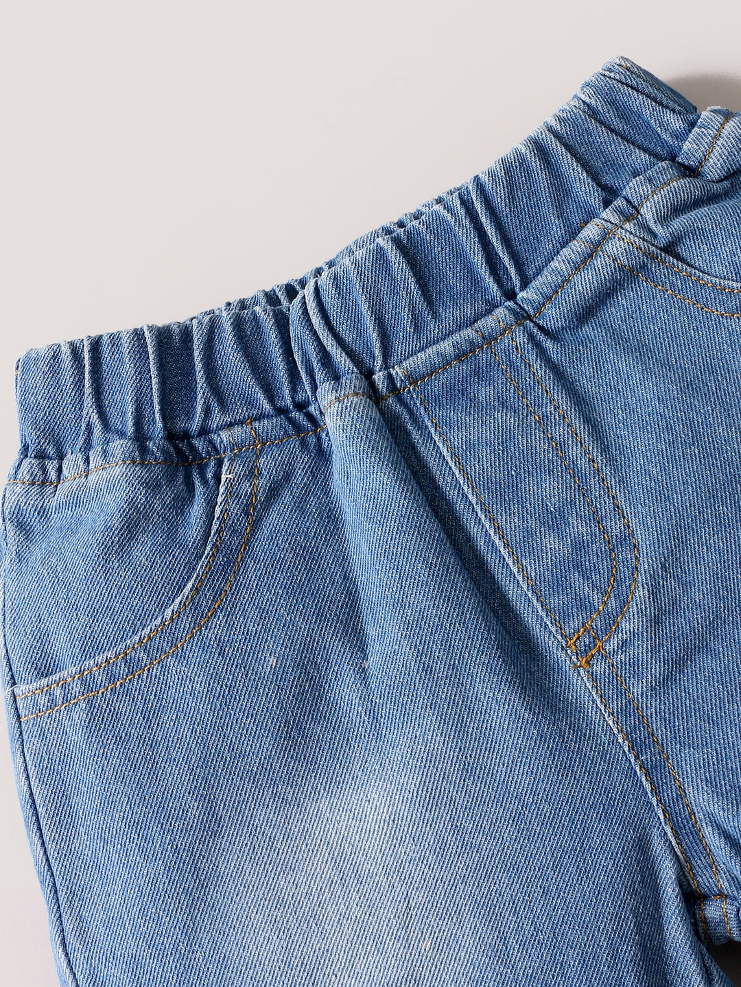 Pantaloni scurți de blugi SHEIN, albastru