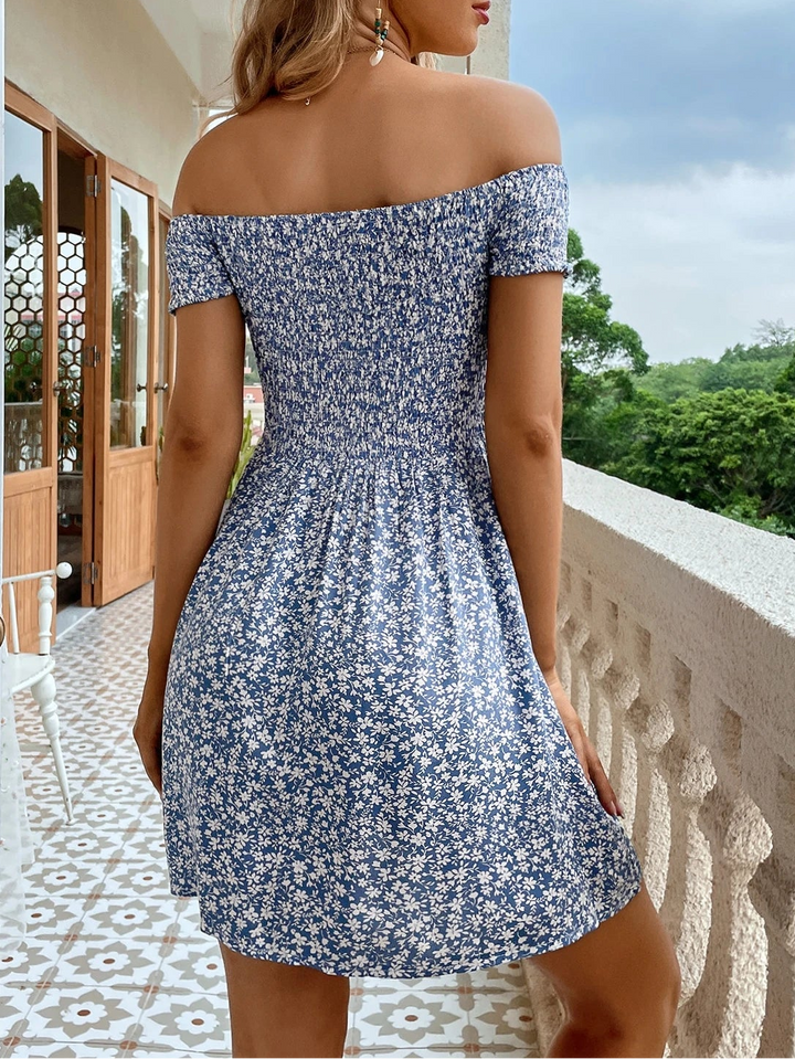 Shein miniruha, kék