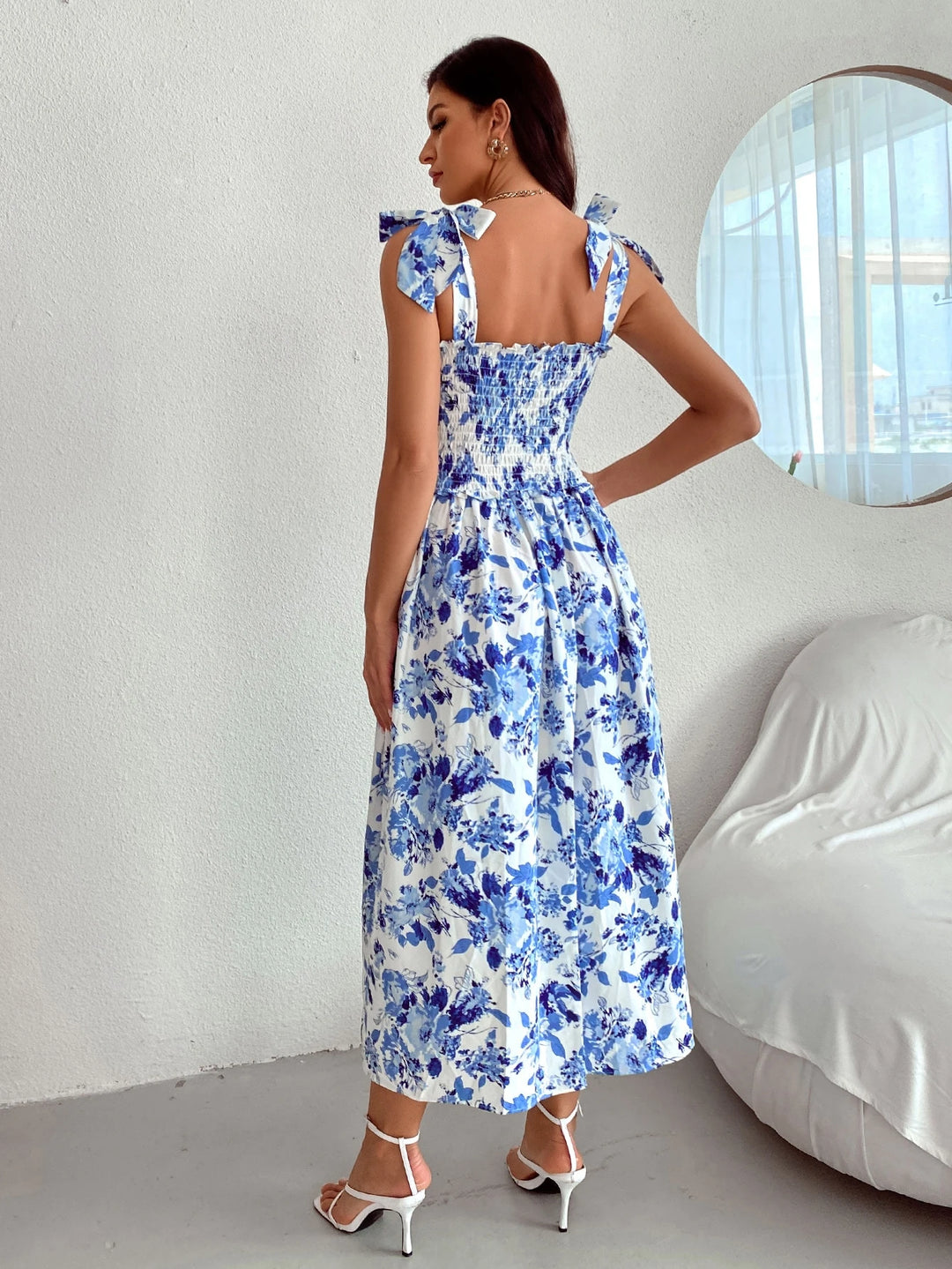 Rochie maxi SHEIN, mix culori