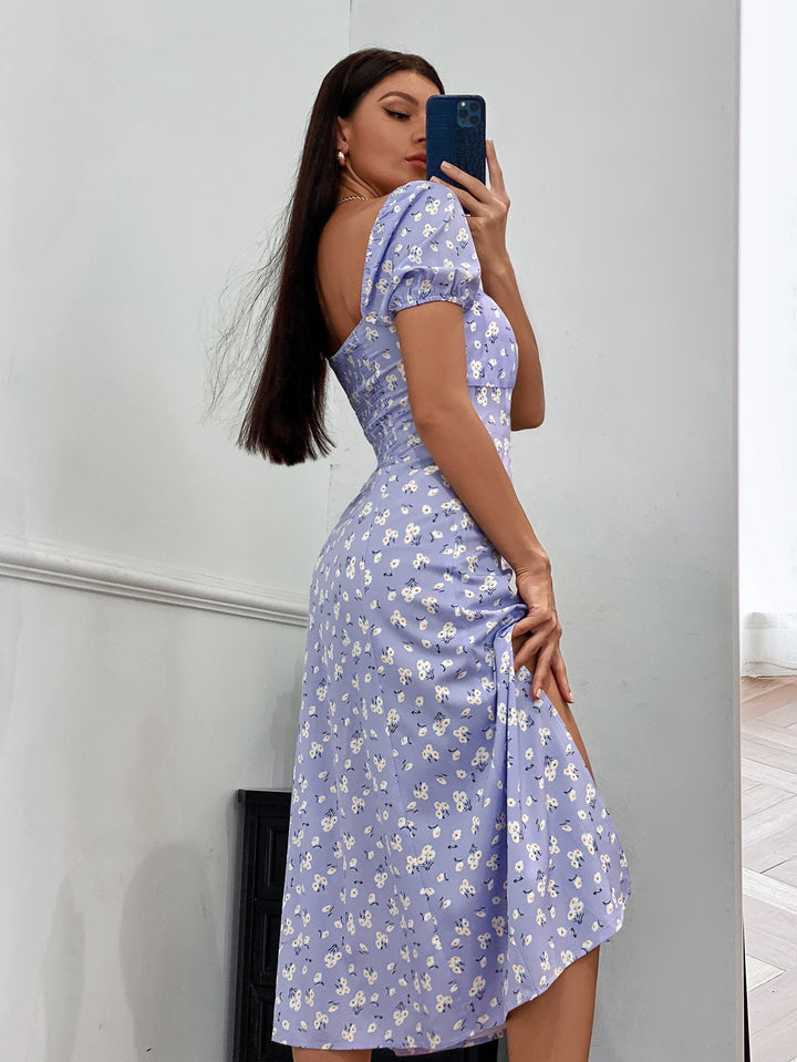 Rochie midi SHEIN, albastru