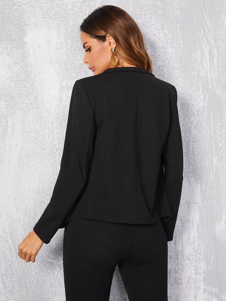 Sacou SHEIN, negru