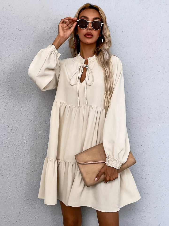 Rochie mini SHEIN, bej