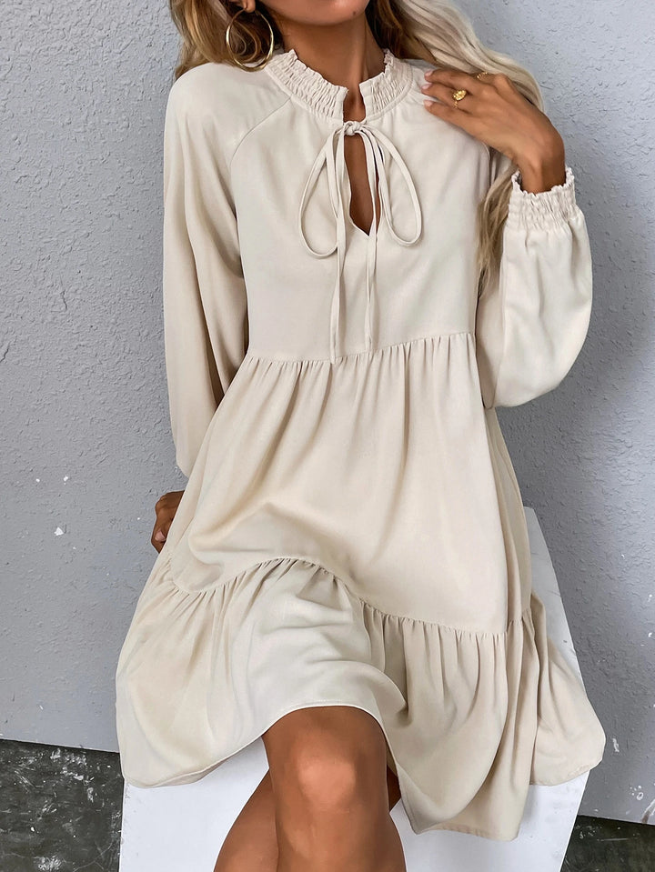 Rochie mini SHEIN, bej