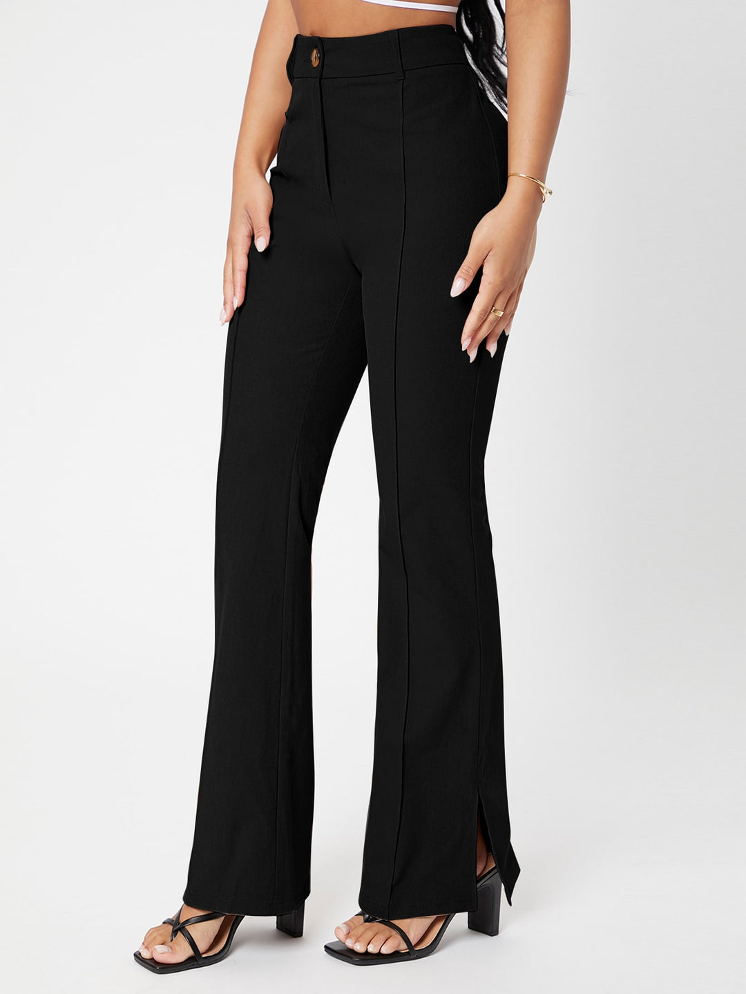 Pantalon SHEIN, negru